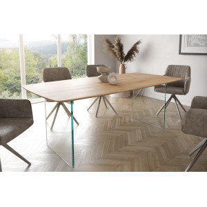 VETRO prémium tölgy étkezőasztal - 200cm bútor