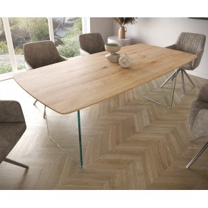VETRO prémium tölgy étkezőasztal - 200cm