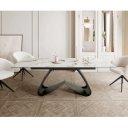 ELEMENTO prémium kerámia étkezőasztal - 180-220cm - calacatta