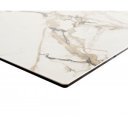 SEVERO prémium kerámia étkezőasztal - 180-220cm - calacatta