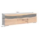 GRAND ACACIA modern TV-szekrény - 180cm
