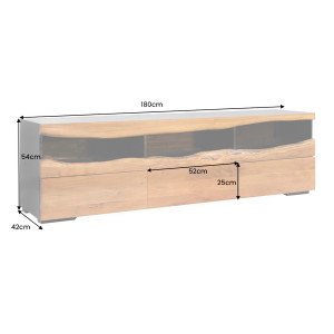 GRAND ACACIA modern TV-szekrény - 180cm