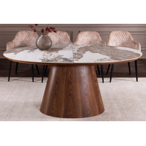 UNIQUE PLUS modern bővíthető étkezőasztal - 160-200cm