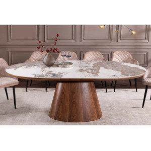 UNIQUE PLUS modern bővíthető étkezőasztal - 160-200cm