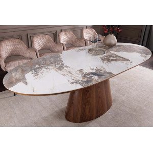 UNIQUE PLUS modern bővíthető étkezőasztal - 160-200cm Bővíthető étkezőasztal