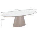 UNIQUE modern bővíthető étkezőasztal - 160-200cm - dió