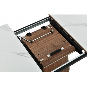 UNIQUE modern bővíthető étkezőasztal - 160-200cm - dió