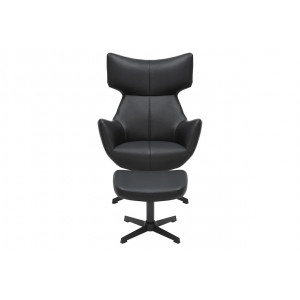 VIANNA design fotel - fekete