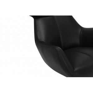 VIANNA design fotel - fekete