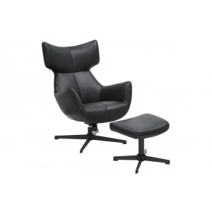 VIANNA design fotel - fekete