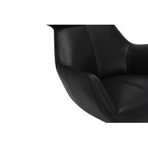VIANNA design fotel - fekete