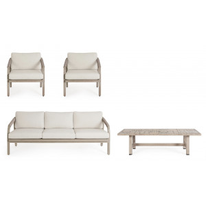 BRISA prémium kültéri szett - light beige