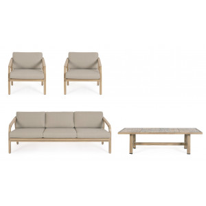 BRISA prémium kültéri szett - beige