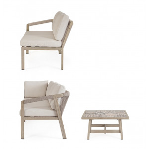 BRISA-III prémium kültéri szett - light beige