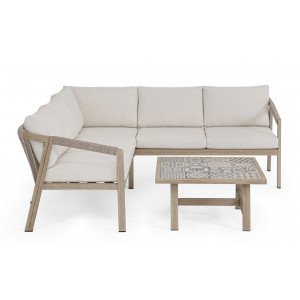 BRISA-III prémium kültéri szett - light beige