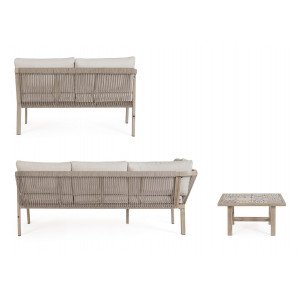 BRISA-III prémium kültéri szett - light beige