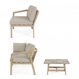 BRISA-III prémium kültéri szett - beige