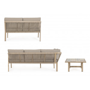 BRISA-III prémium kültéri szett - beige