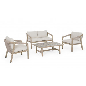 BRISA-II prémium kültéri szett - light beige