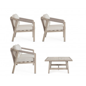 BRISA-II prémium kültéri szett - light beige