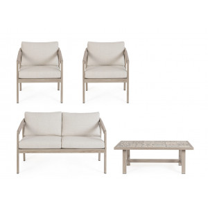 BRISA-II prémium kültéri szett - light beige