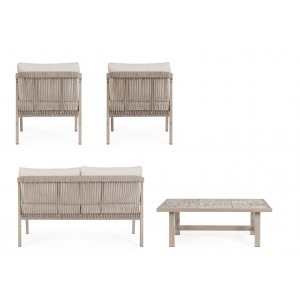 BRISA-II prémium kültéri szett - light beige