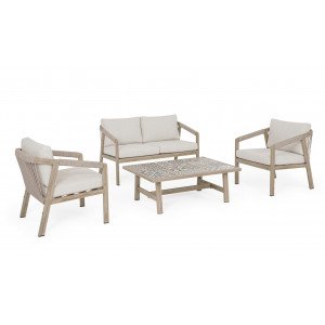 BRISA-II prémium kültéri szett - light beige