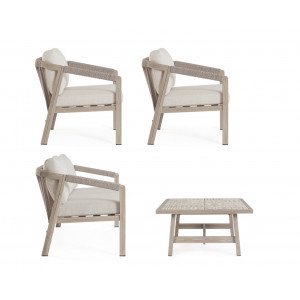 BRISA-II prémium kültéri szett - light beige