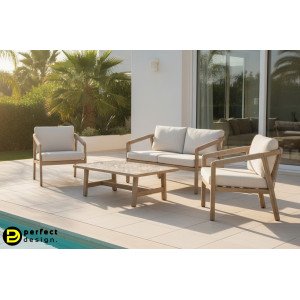 BRISA-II prémium kültéri szett - light beige BIZZOTTO