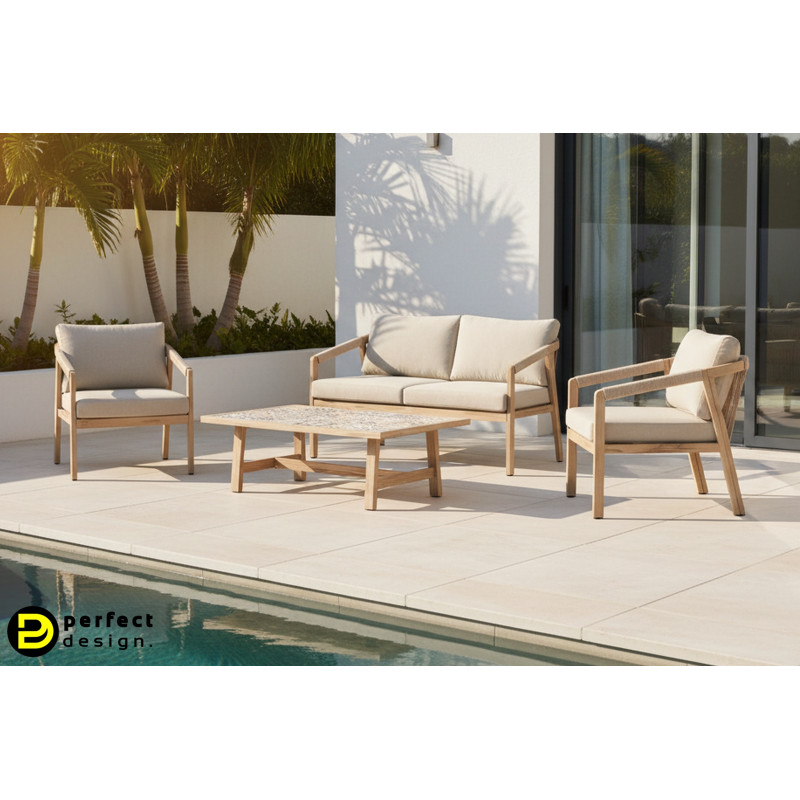 BRISA-II prémium kültéri szett - beige