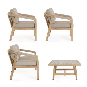 BRISA-II prémium kültéri szett - beige