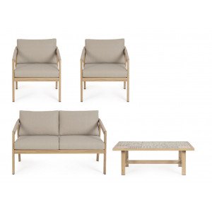 BRISA-II prémium kültéri szett - beige