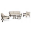 ZENITH prémium kültéri szett - beige/barna
