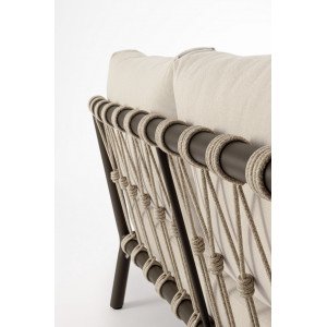 ZENITH prémium kültéri szett - beige/barna