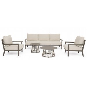 ZENITH prémium kültéri szett - beige/barna
