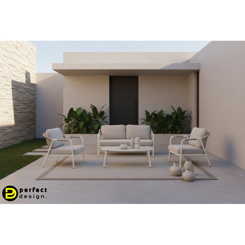 SOFTLINE prémium kültéri szett - szürke