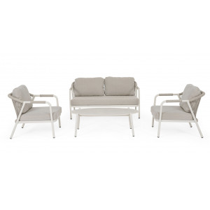 SOFTLINE prémium kültéri szett - szürke