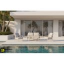 BREEZE prémium kültéri szett - szürke