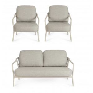 BREEZE prémium kültéri szett - szürke