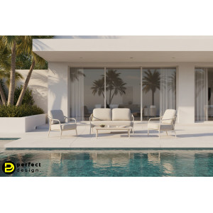 BREEZE prémium kültéri szett - szürke