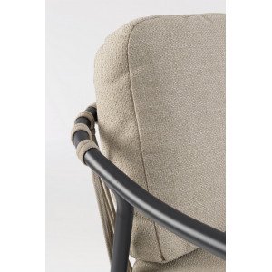 BREEZE prémium kültéri szett - szürke/fekete