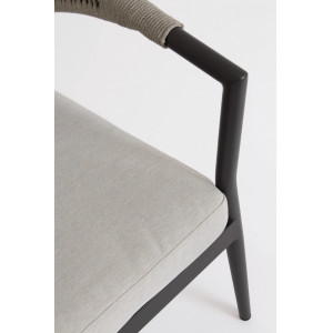 RAVELLO prémium kültéri fotel szett - szürke