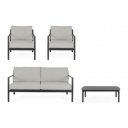 SOLEA prémium kültéri szett - szürke/antracit