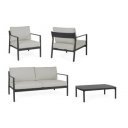 SOLEA prémium kültéri szett - szürke/antracit