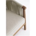 IMPERIA prémium teakfa kültéri szett - beige