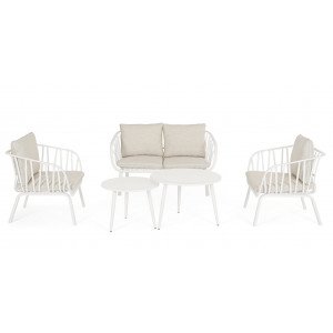 DAYBREAK kültéri szett - beige/fehér