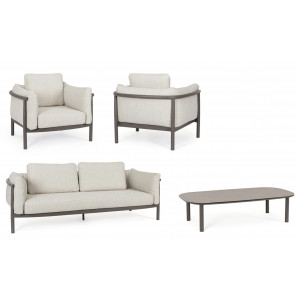 SKYLINE prémium kültéri szett - beige