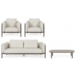 SKYLINE prémium kültéri szett - beige
