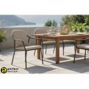 NEXA exkluzív kültéri szék - beige/antracit