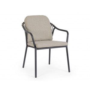 NEXA exkluzív kültéri szék - beige/antracit